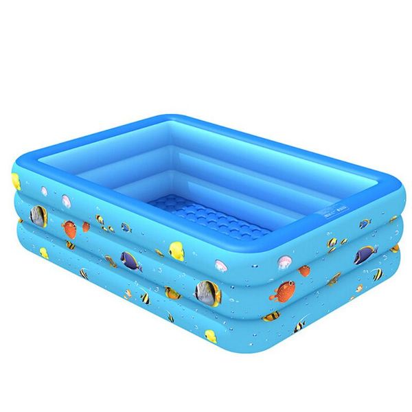 

plastic inflatable square pool children baby baby play pool inflatable bathtub square swimming household