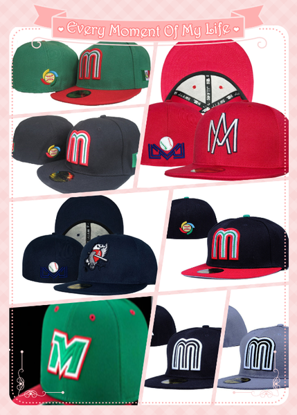 

2020 new arrival mexico fitted hats sd baseball caps fashion hip hop size bone for men women letter  full closed gorras, Blue;gray