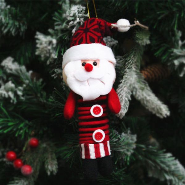 

christmas tree decor candy bag ornaments xmas decor santa claus party decor flannelette drop ornaments
