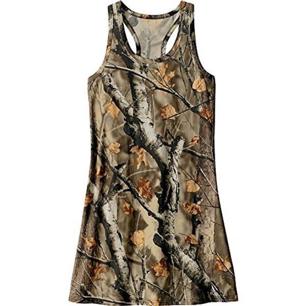 

legendary whitetails ladies birchwood tank dress, Black;gray