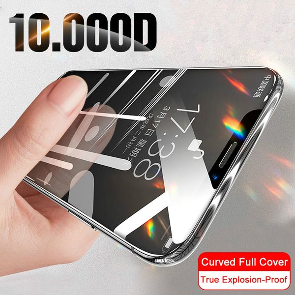 

curved glass on for iphone 11 pro xs max xr x full cover screen protector tempered glass for iphone se 2020 10 7 8 6s plus film