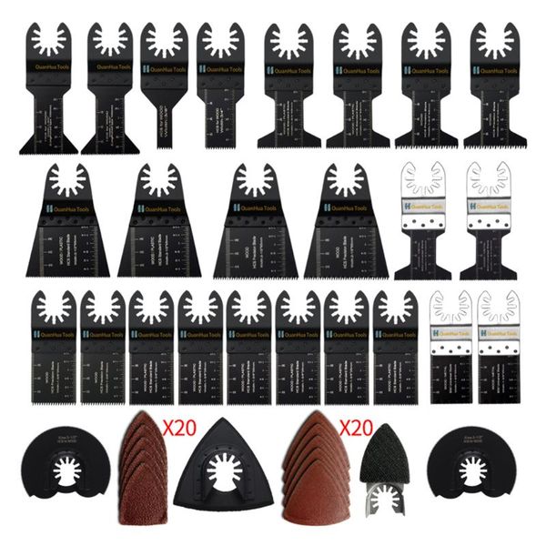 

68pcs/set saw blades oscillating multi tool kit cutting accessories for trimmmer machine