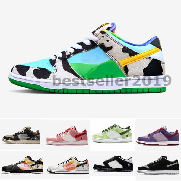 

2020 chunky dunky travis dunk sb low designer skateboard x scotts dunks trainers running shoes raygun strangelove green women mens sneakers