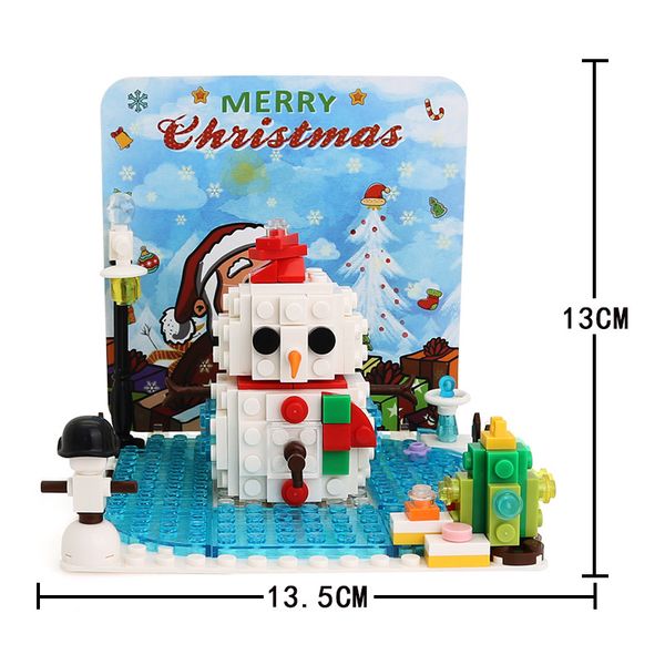 

к 2020 году новые дети разведки строительных блоков поделки granulum 3d стерео открытка строительные блоки мальчики подарок бесплатная доста