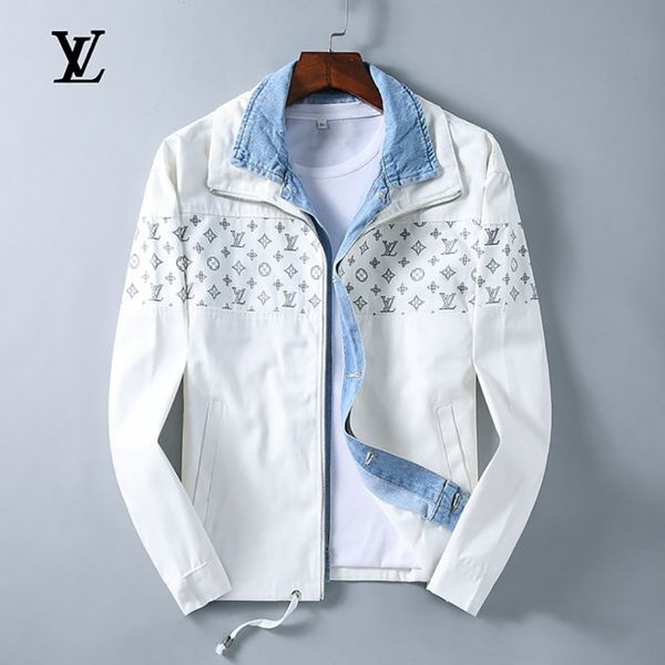 

vl men jacket louis designer mens jacket dhl luxury classic printing new jacket designer trend jackets, Black;brown