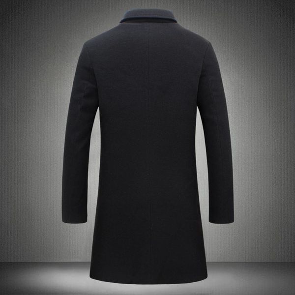 

wholesale-new men red wool blends suit design wool coat men casual trench coat design plus size 5xl slim fit office suit jackets, Tan;black