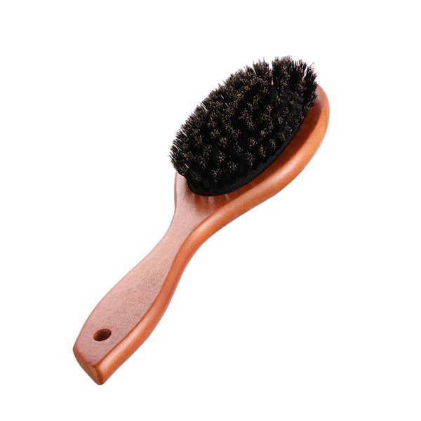 Natural Boar Bristle Hairbrush Massage Comb Anti Static Hair