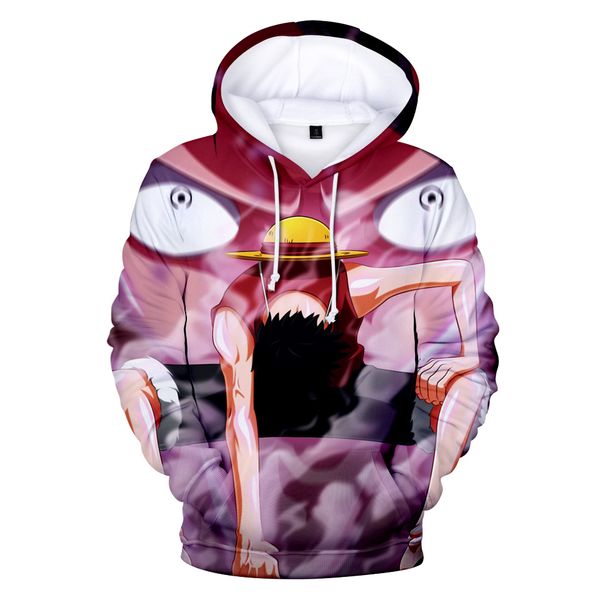 

one piece printed casual sports hoodie with velvety warmth, Black