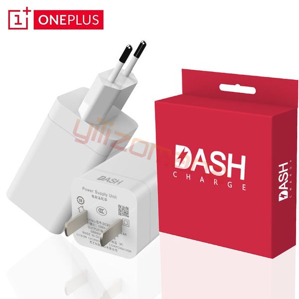

oneplus 5 original dash charger 5v/4a fast charging with type-c cable quick charge wall power adapter for oneplus 3 3t 5 5t 6 6t