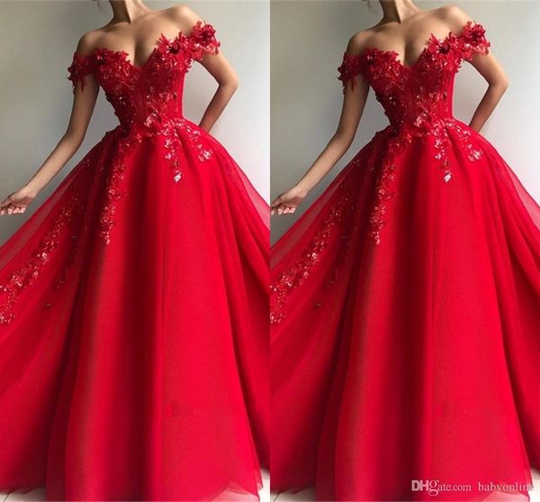 

arabic elegant one shoulder red evening dresses a line off shoulder appliques sequins vestidos long prom dress celebrity pageant gowns, Black;red