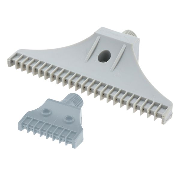 

2 x plastic 1/4 inch thread flat blowing jet nozzle air washer spray nozzle