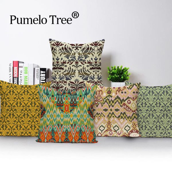 

vintage throw pillow case tropical shabby chic farmhouse decorative cushion cover pillows custom 45 * 45 decor cushions cases