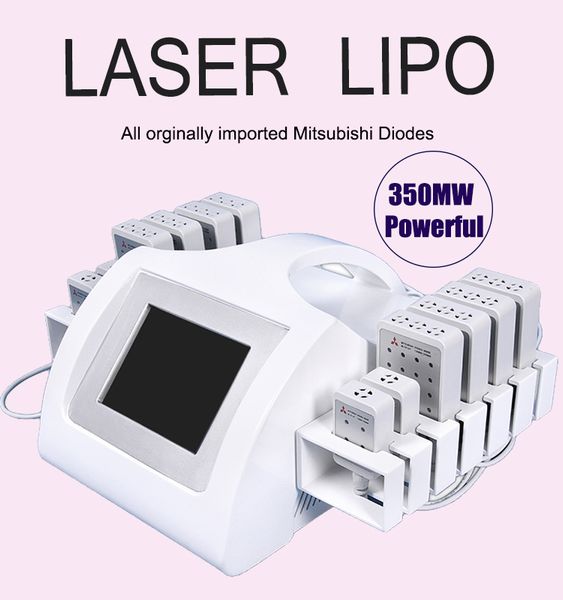 

high end laser lipo fat burning body slim machine 650nm 980nm diode laser anti celluite treatment devices