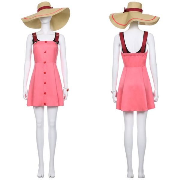 

мой герой academia heroes: rising dress косплей костюм mahoro полный комплект со шляпой для девочек женщин, Black