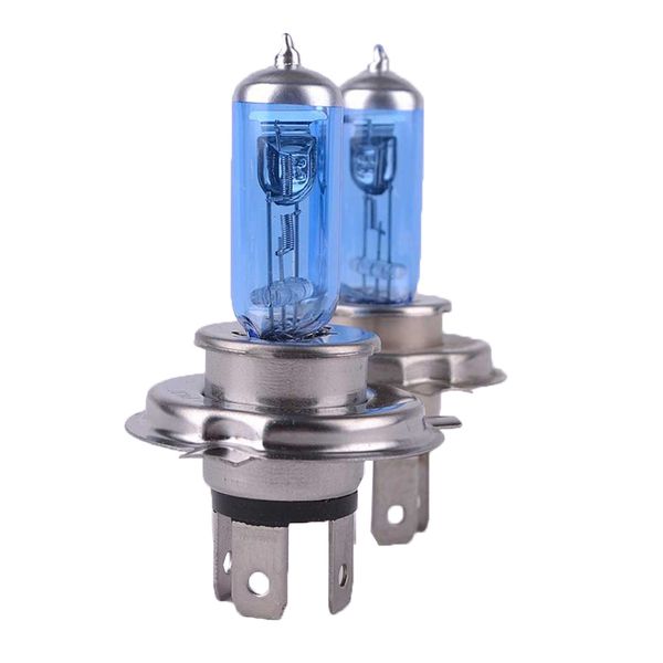

car h4 hid xenon halogen white headlight 12v 100/90w halogen bulb lamp light