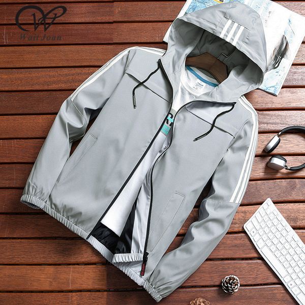 

oversized hooded bomber jacket women quality clothes spring autumn women jacket casual stripe coat couple outerwear wj256, Black;brown