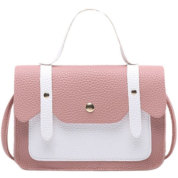 

women's handbag mini bag ladies strap female fashion contrast color shoulder messenger bag handbag