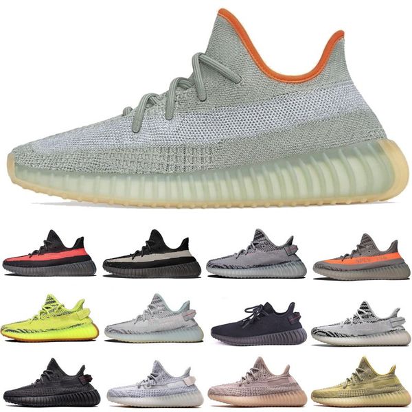 

desert sage kanye west v2 серый оранжевый мужчины кроссовки черный красный сезам статический светоотражающие синий оттенок желтый зебра белы