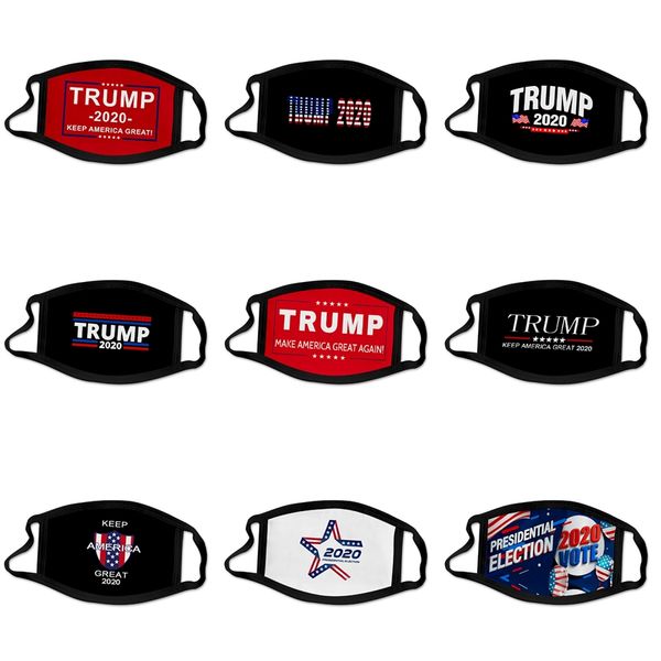 

конструктор маски trump маска для лица моющийся пыле езда велоспорт цветок печати мода маски для мужчин и женщин в упаковке # 752, Black