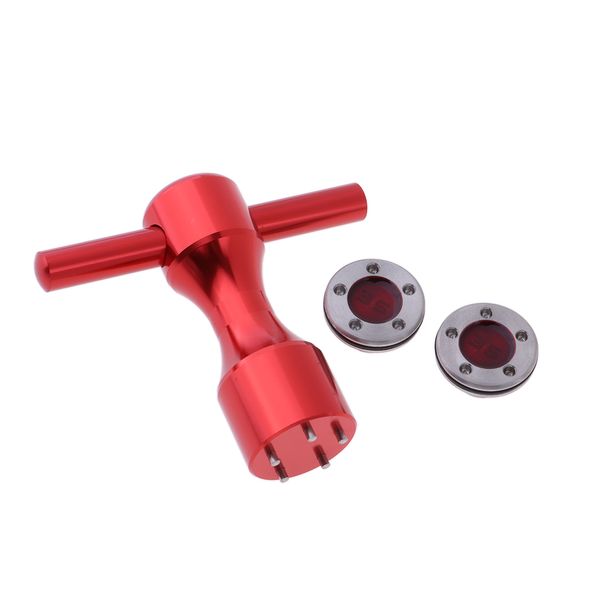 

2pcs golf weights (30g/35g) and wrench tool for squarback series putter heads, golfer club components accessories