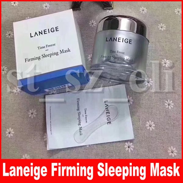 

укрепляющая спящая маска laneige time 60 мл увлажняющая маска для лица по уходу за кожей лица