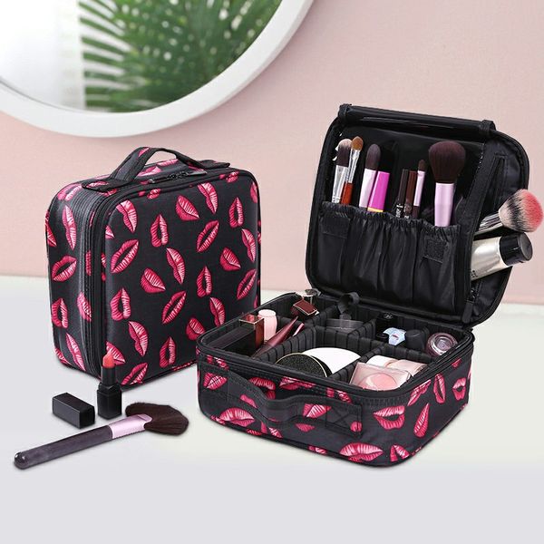 

wardrobe storage bags make up makeup organizer bag waterproof cosmetic bag toiletry portable handle outdoor travel kits business