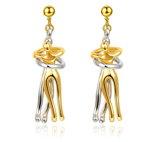 

2020 европа и америка серьги для женщин роскошных серег оптовой 18k серьги продажи моды горячей пирсинг высокого качества stud, Golden;silver