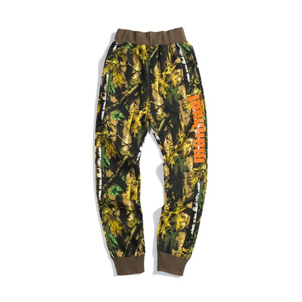 

горячие продажи любовник камуфляж хлопок повседневные брюки мужчины женщины свободные хлопчатобумажные хип-хоп брюки бесплатная доставка, Black