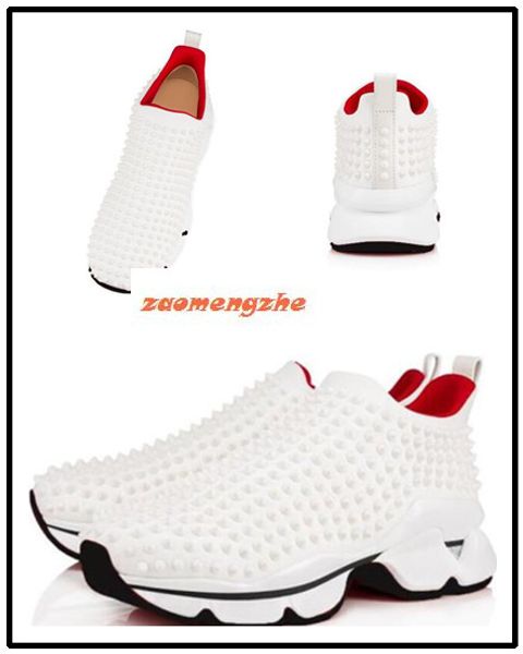 

black krystal spike носок донна flat mens red bottoms обувь женская rivet остроконечные обувь носок младший шипы плоские сша 7