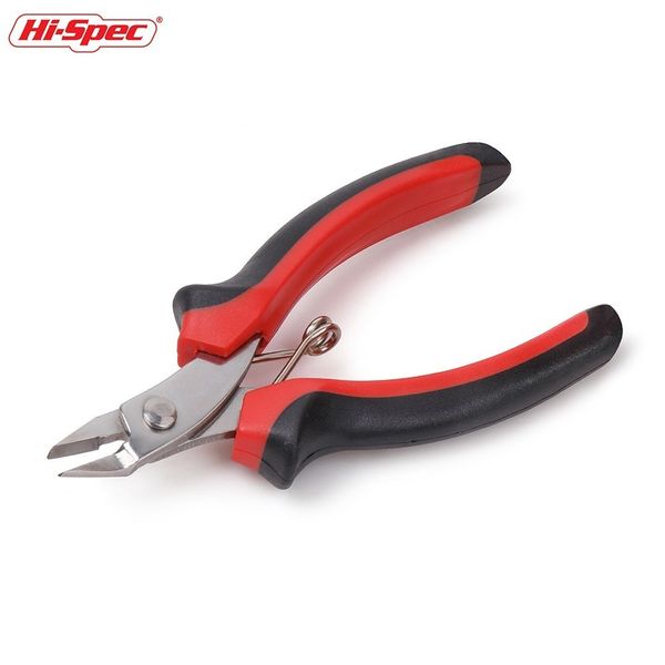 

hi-spec stainless steel electrical wire cable cutters cutting side snips flush pliers nipper mini diagonal pliers hand tools