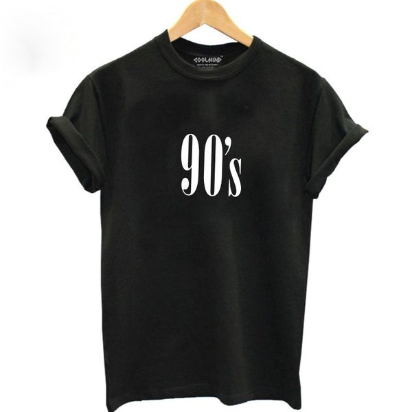 

womens clothing t shirt women 100% cotton 90s printed casual short sleeve women t shirt female women tshirt wrz0111, White