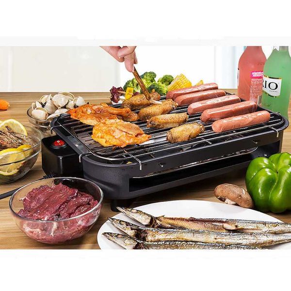 

camp kitchen portable electric grill griddles indoor barbecue churrasqueira eletrica for home restaurant equipment rotisserie parrilla korea