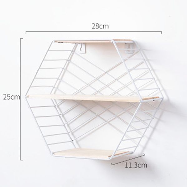 

retro wall storage unit metal wood industrial style shelves vintage shelf rack