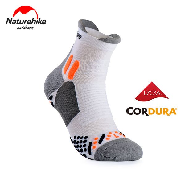 

naturehike outdoor sports socks quick-drying breathable cycling running socks for men and women, Black