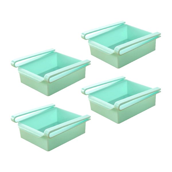 

4 шт холодильник ящик морозильник хрустящая полка овощехранилище синий