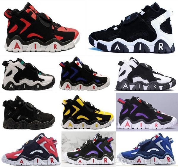 

barrage mid qs airs mens basketball shoes for man black white purple sneakers classic trainer sports shneakers size 40-45, White;red