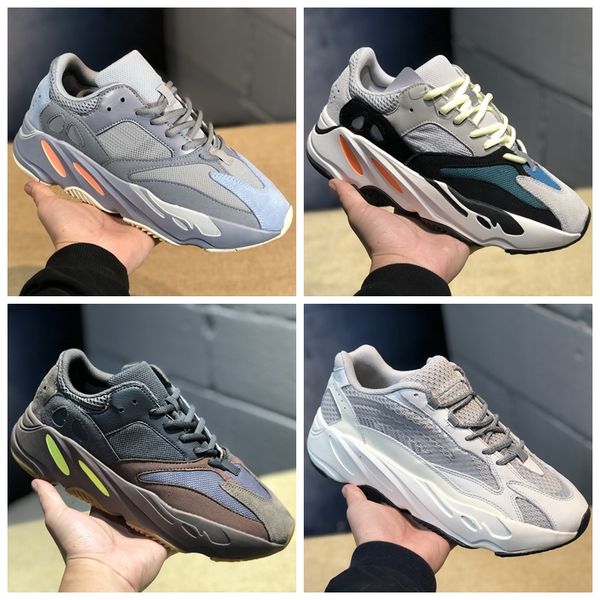 

2019 Static 700 V2 Wave Runner Mauve Inertia Running Shoes Men Women Solid Grey B75571 Sports Designer Athletics Sneakers US 5-12
