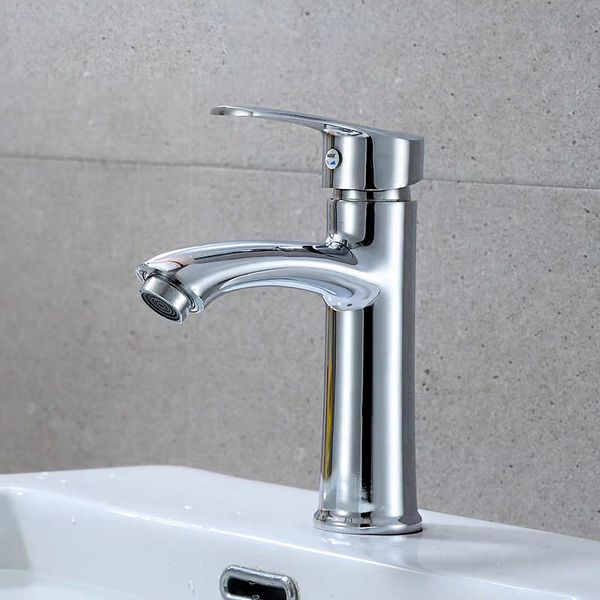 

bathroom bath faucet zinc alloy basin faucet deck mounted sink and cold single handle tap corrosion resistance taps torneira