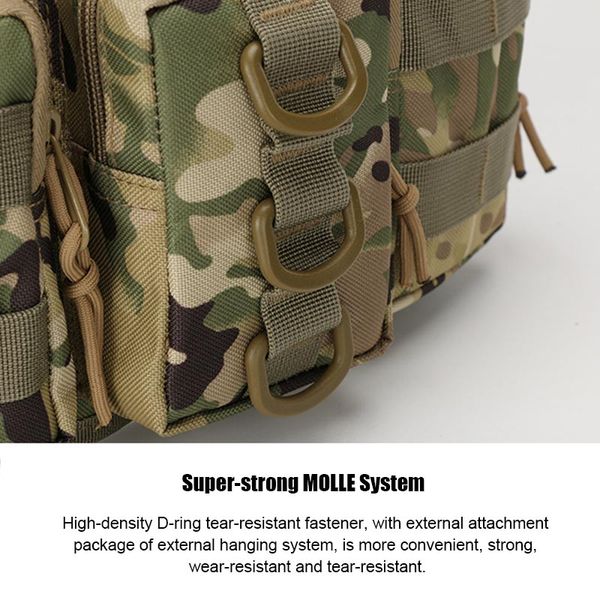 

waist pack hiking wallet oxford cloth waist bag men outdoor waterproof hunting sports handbags whshopping