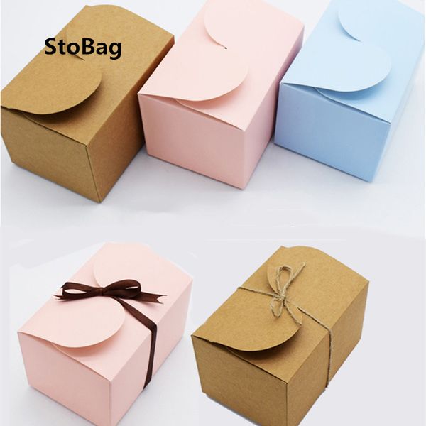 

stobag 10шт бисквит выпечка нуга упаковка коробка мусс торт конфеты коробка подарка дня рождения венчания рождества благоприятная diy ручной