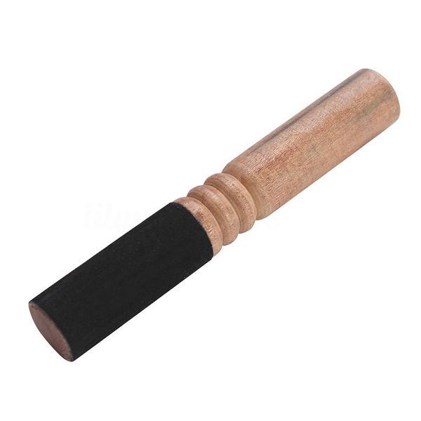 

new tibetan buddhism singing bowl wood mallet striker stick with leather head