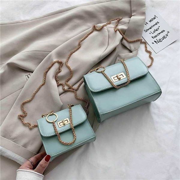 

2020 women fashion bags pu leather shoulder messenger bag lady chain crossbody mini bag female crown evening bags