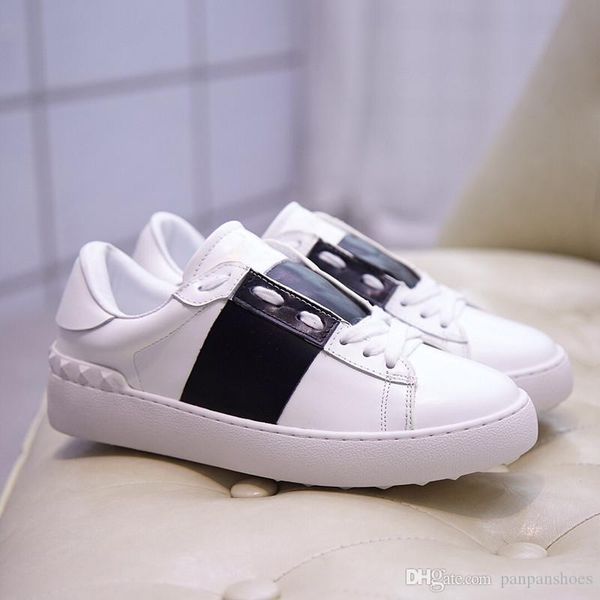 

2019 new wholesale french paris suede leather men casual shoes high fashion sneakers luxury arena shoes yz19012416, Black