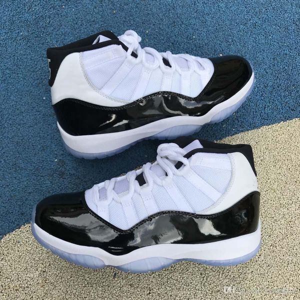 

classic 11s new concord 45 basketball shoes 378037-107 for men women 11 number 45 black white athletic sports sneakers designer shoes 5.5-13