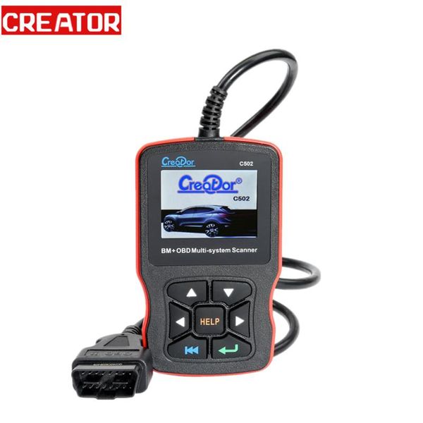 

creator c502 for & obdii/eobd multi-system scanner