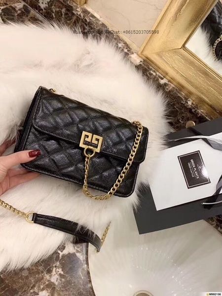 

Оптово-европейская новая поп-кожаная женская сумка сумки Little Girl Clats Of The Chain Cross Body