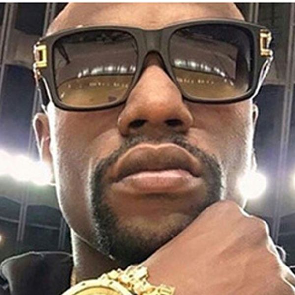 

mizho fashion cool steampunk vintage retro square metal man sun glasses uv400 oculos celebrity sunglasses men brand designer, White;black