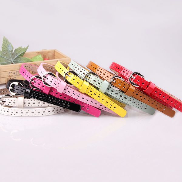 

2020 new women's belt hollow korean casual fashion thin belt ladies, Black;brown