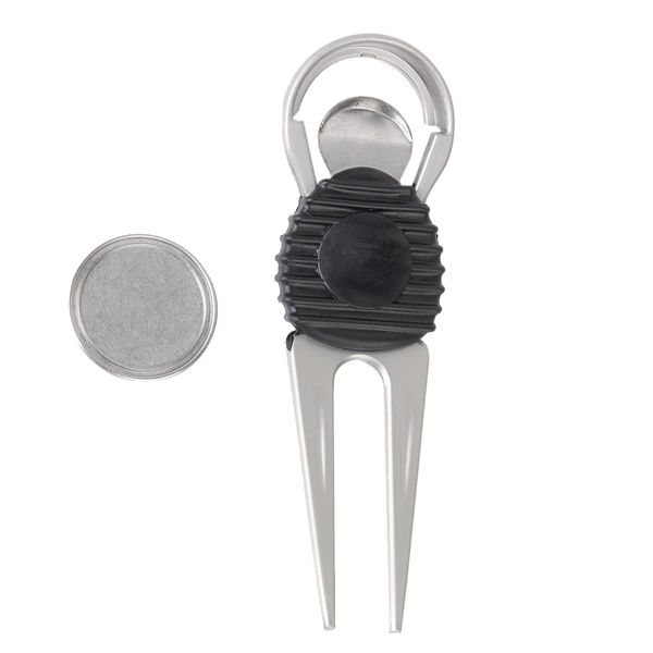 

golf divot pitch repair tool+ ball marker green golfer training kit aceessories