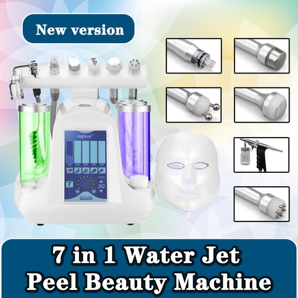 

7 in 1 hydrafacial machine hydra microdermabrasion peel facial oxygen spray hydro water microdermabrasion facial machine bio pelctric